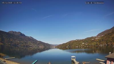 immagine della webcam nei dintorni di Baselga di Pinè: webcam Caldonazzo