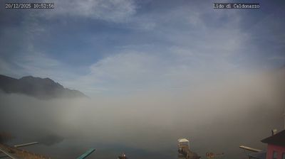 immagine della webcam nei dintorni di Laghi: webcam Caldonazzo