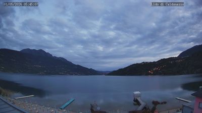 immagine della webcam nei dintorni di Baselga di Pinè: webcam Caldonazzo