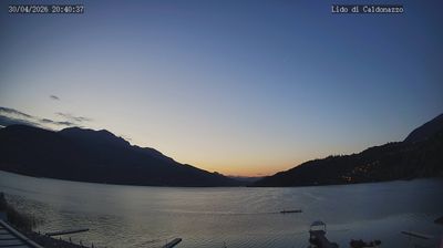 immagine della webcam nei dintorni di Laghi: webcam Caldonazzo
