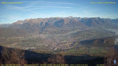 immagine della webcam nei dintorni di Seren del Grappa: webcam Feltre