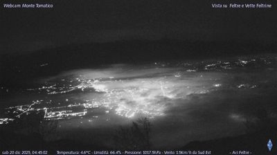 immagine della webcam nei dintorni di Passo di Cereda: webcam Feltre