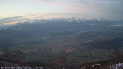 immagine della webcam nei dintorni di San Gregorio nelle Alpi: webcam Feltre