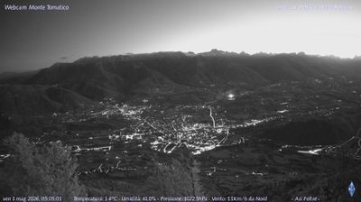 immagine della webcam nei dintorni di Passo Brocon: webcam Feltre
