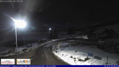 immagine della webcam nei dintorni di Panchià: webcam Pampeago