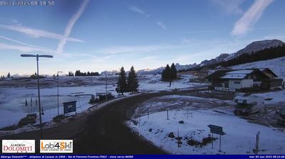 immagine della webcam nei dintorni di Ziano di Fiemme: webcam Pampeago