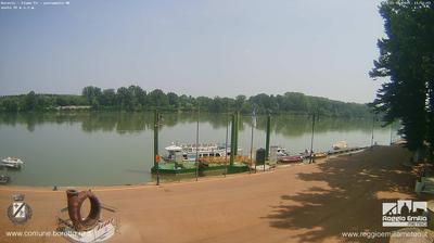 immagine della webcam nei dintorni di Corcagnano: webcam Boretto