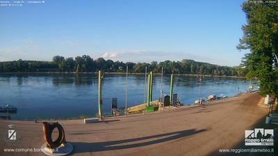 immagine della webcam nei dintorni di Corcagnano: webcam Boretto