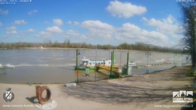 immagine della webcam nei dintorni di Rolo: webcam Boretto