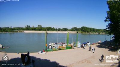 immagine della webcam nei dintorni di Roccabianca: webcam Boretto