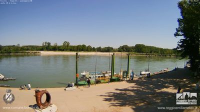 immagine della webcam nei dintorni di Corcagnano: webcam Boretto