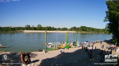 immagine della webcam nei dintorni di Reggiolo: webcam Boretto