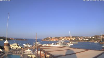 immagine della webcam nei dintorni di Santa Teresa Gallura: webcam Porto Cervo