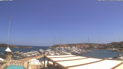 immagine della webcam nei dintorni di Murta Maria: webcam Porto Cervo