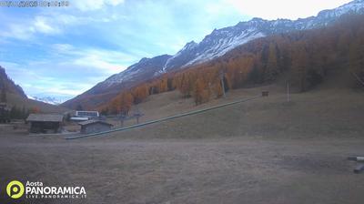 immagine della webcam nei dintorni di Chamole': webcam Rhemes-Notre-Dame