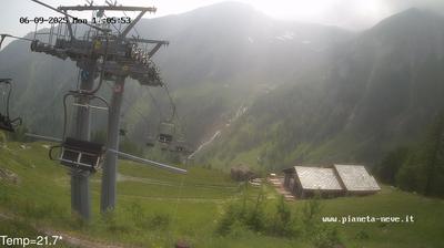 Preview delle webcam di Valprato Soana: Piamprato - Piedmont - Sciovie di Piamprato