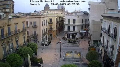 Preview delle webcam di Marsala › Nord-Ovest: Piazza Giacomo Matteotti