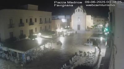 Preview delle webcam di Favignana › Nord-Ovest: Piazza Matrice Favignana