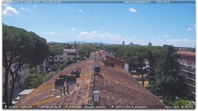 immagine della webcam nei dintorni di Tirrenia: webcam Marina Di Pisa