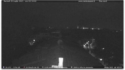 immagine della webcam nei dintorni di Rosignano Marittimo: webcam Marina Di Pisa