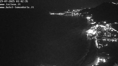 Preview delle webcam di Barano d'Ischia › Sud-Ovest: Spiaggia dei Maronti - Maronti Beach