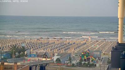 Preview delle webcam di Rimini: Spiaggia di Rivazzurra di