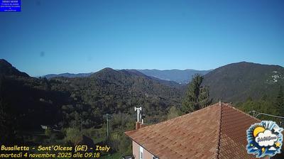 immagine della webcam nei dintorni di Brallo di Pregola: webcam Sant'Olcese
