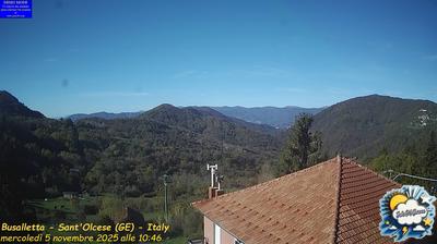immagine della webcam nei dintorni di Voltri: webcam Sant'Olcese