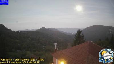 immagine della webcam nei dintorni di Nervi: webcam Sant'Olcese