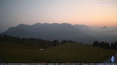 immagine della webcam nei dintorni di Pedavena: webcam Fonzaso