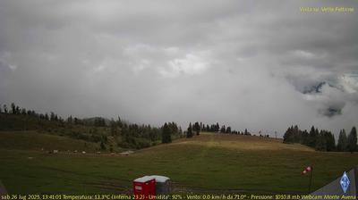 immagine della webcam nei dintorni di Monte Grappa: webcam Fonzaso