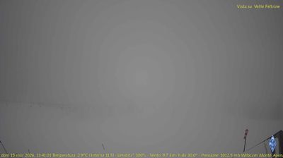 immagine della webcam nei dintorni di Castello Tesino: webcam Fonzaso