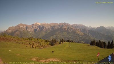 immagine della webcam nei dintorni di Primiero San Martino di Castrozza: webcam Fonzaso