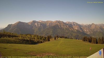 immagine della webcam nei dintorni di Arsiè: webcam Fonzaso