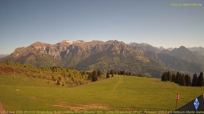 immagine della webcam nei dintorni di Borso del Grappa: webcam Fonzaso