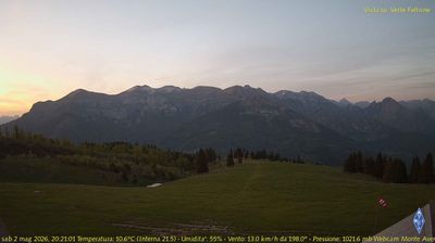 immagine della webcam nei dintorni di Feltre: webcam Fonzaso