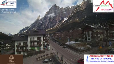 immagine della webcam nei dintorni di Coldemies: webcam San Vito di Cadore