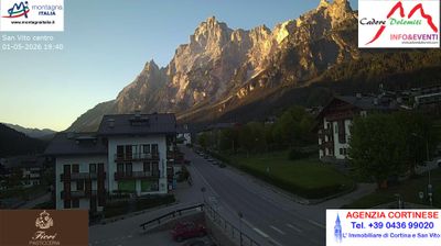 immagine della webcam nei dintorni di Pescul: webcam San Vito di Cadore