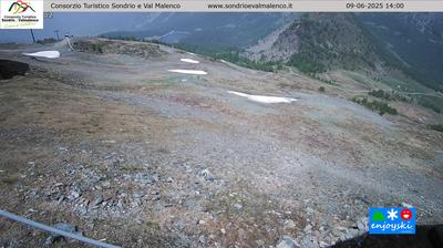 immagine della webcam nei dintorni di Val di Mello: webcam Lanzada