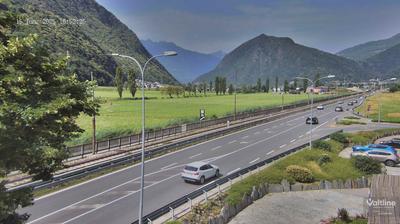 immagine della webcam nei dintorni di Morbegno: webcam Forcola