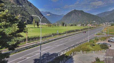 immagine della webcam nei dintorni di Chiesa in Valmalenco: webcam Forcola