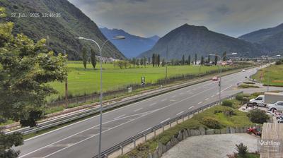 immagine della webcam nei dintorni di Piuro: webcam Forcola