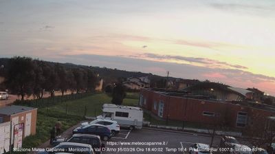 immagine della webcam nei dintorni di Pescia: webcam Montopoli in Val d'Arno
