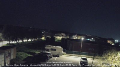 immagine della webcam nei dintorni di Rosignano Marittimo: webcam Montopoli in Val d'Arno