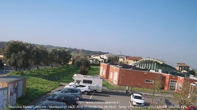immagine della webcam nei dintorni di Castiglioncello: webcam Montopoli in Val d'Arno