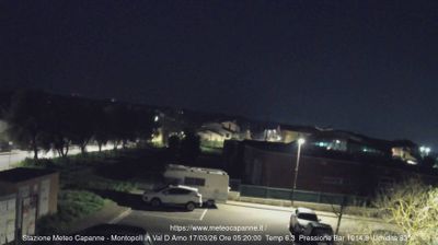 immagine della webcam nei dintorni di Collodi: webcam Montopoli in Val d'Arno