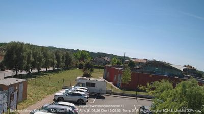 immagine della webcam nei dintorni di Ponsacco: webcam Montopoli in Val d'Arno