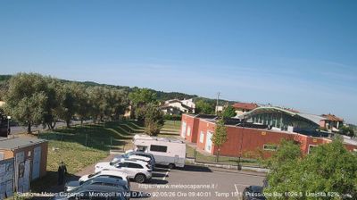immagine della webcam nei dintorni di San Gimignano: webcam Montopoli in Val d'Arno