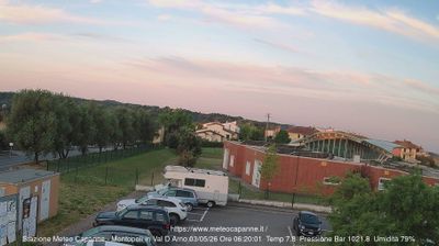 immagine della webcam nei dintorni di Buggiano: webcam Montopoli in Val d'Arno