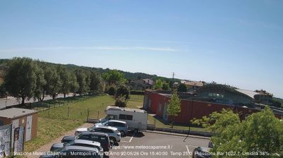 immagine della webcam nei dintorni di Monsummano Terme: webcam Montopoli in Val d'Arno